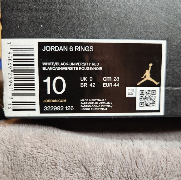 Jordan 6 Rings - Picture 6 of 7